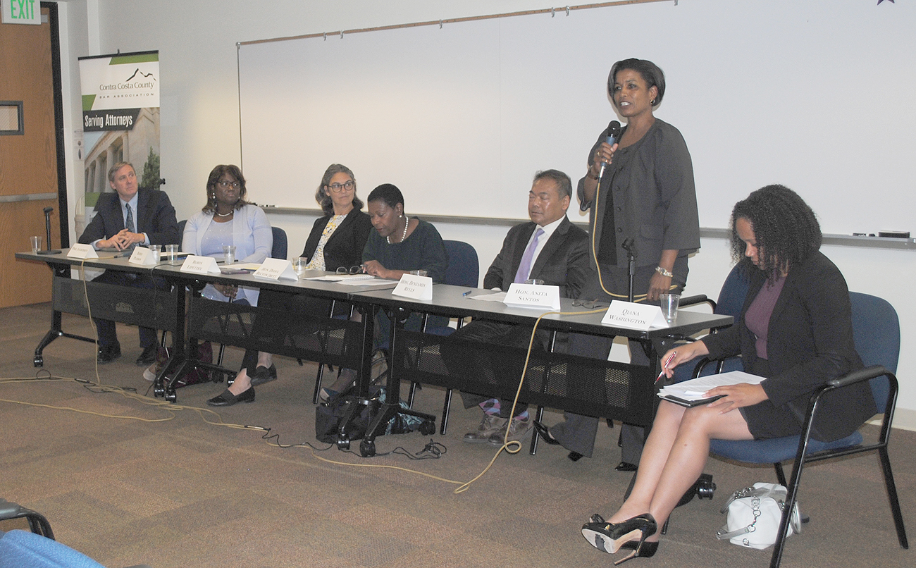 panelists at the CCCBA Racial Reconciliation forum