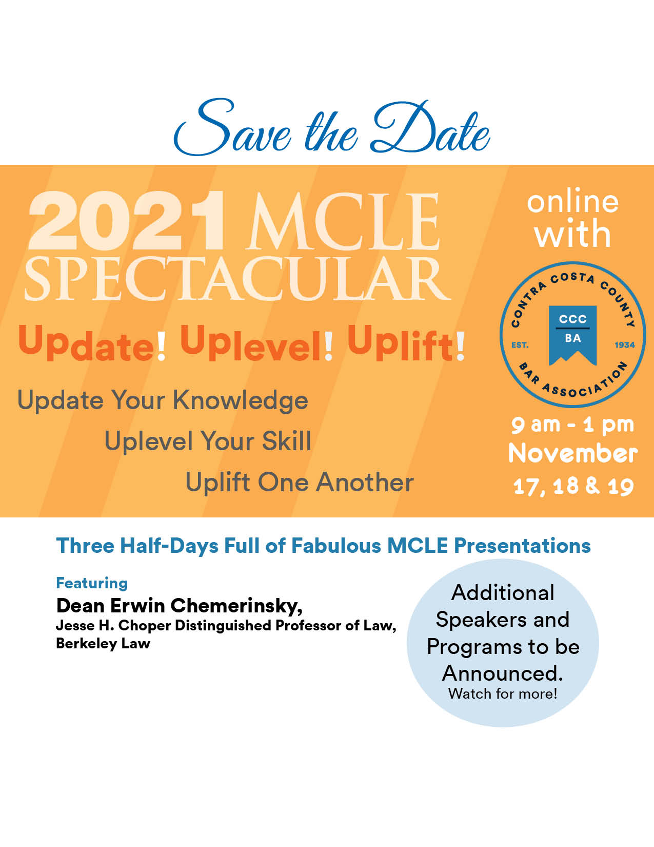 MCLE Spectacular 2021