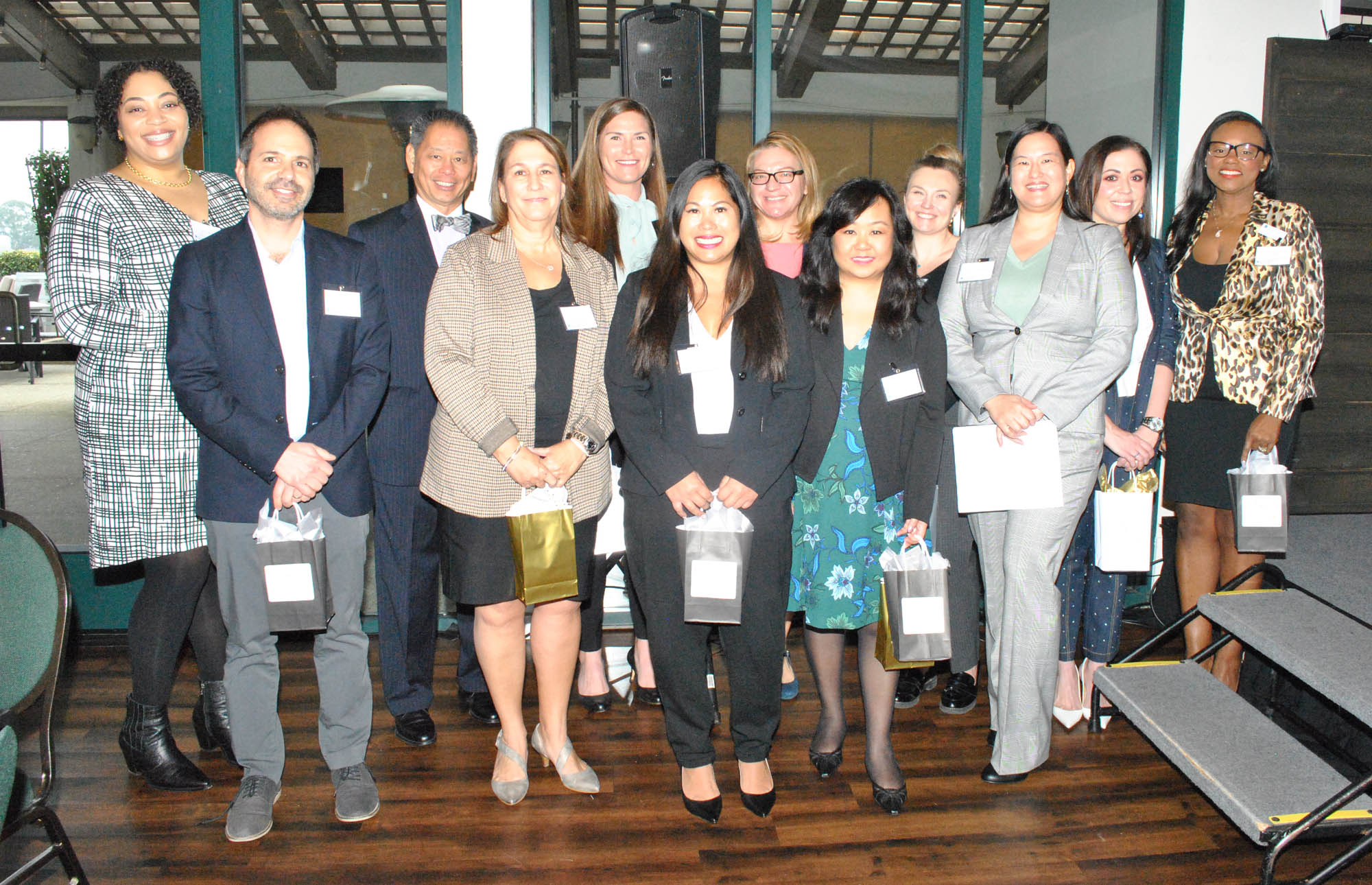 Group of attorneys with their Diversity Awards